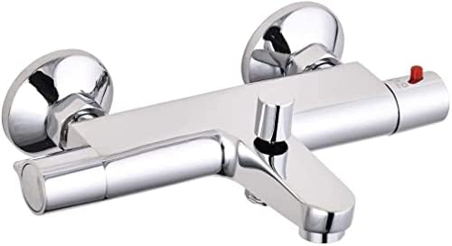 SCHÜTTE VICO Duscharmatur mit Sicherheitssperre – thermostatischer Brausemischer für entspannende Duscherlebnisse in Chr