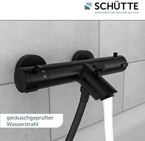 SCHÜTTE LONDON 52465 Duschthermostat mit Verbrühschutz, elegante Brausethermostat für sicheres Duschen in Chrom