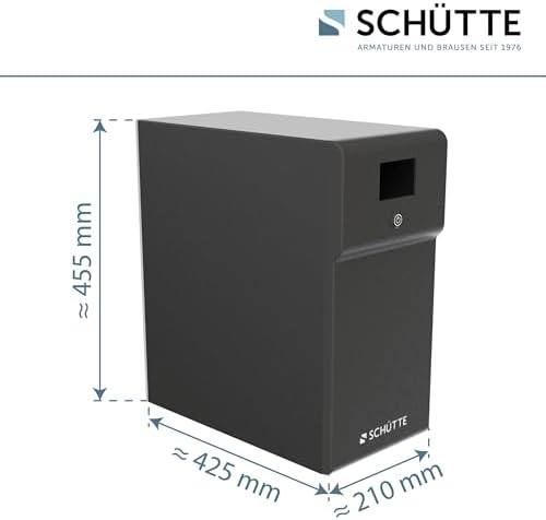 SCHÜTTE AQUASTAR PRO 3 Wege Küchenarmatur mit Filtersystem für sauberes Trinkwasser in Edelstahloptik