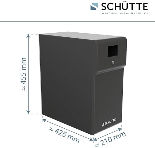 SCHÜTTE AQUASTAR PRO 3 Wege Küchenarmatur mit Filtersystem für sauberes Trinkwasser in Edelstahloptik