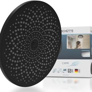 SCHÜTTE CAPRI Kopfbrause - Wellness Regendusche mit Anti-Kalk, großer Duschkopf für entspannende Duscherlebnisse