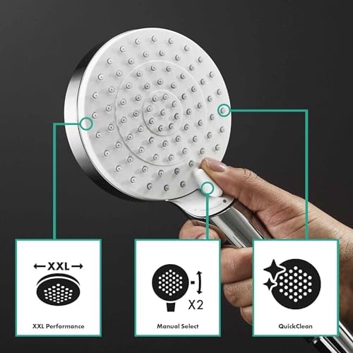 hansgrohe Crometta S Duschsystem – Hochwertige Regendusche mit Thermostat, ideal für entspannende Duscherlebnisse