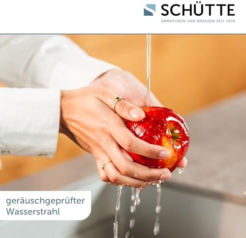 SCHÜTTE AQUASTAR PRO 3 Wege Küchenarmatur mit Filtersystem für sauberes Trinkwasser in Edelstahloptik