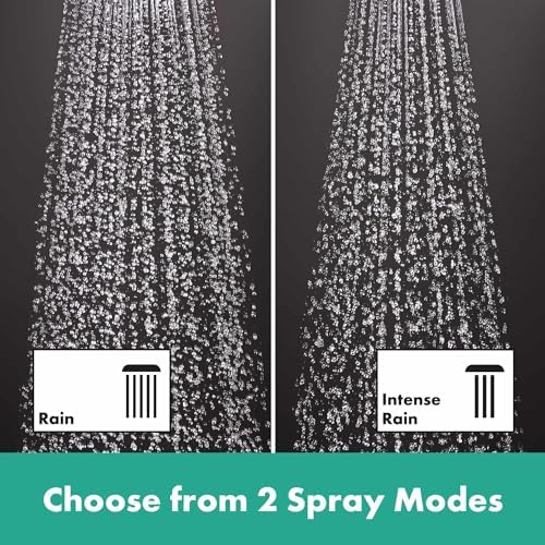 hansgrohe Crometta S Duschsystem – Hochwertige Regendusche mit Thermostat, ideal für entspannende Duscherlebnisse